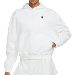 Nike Court Womens Fleece Hoodie 7 Nike Court Womens Fleece Hoodie -Tennis Promotion Store DC3580 100