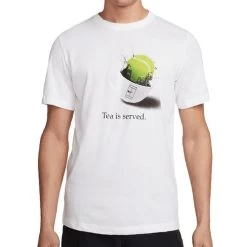 Nike Court Dri Fit Tee Shirt 7 Nike Court Dri Fit Tee Shirt -Tennis Promotion Store FD0030 100