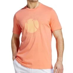 Adidas X Racquet Sun Graphic Tee -Tennis Promotion Store HZ9014