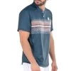 K-Swiss K Swiss Orion Blue & Polaris Short Sleeve Henley 1 K-Swiss K Swiss Orion Blue & Polaris Short Sleeve Henley -Tennis Promotion Store KMT32 T52435 1