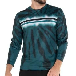 K-Swiss Stripe Dye Long Sleeve Crew -Tennis Promotion Store MT07 P64305