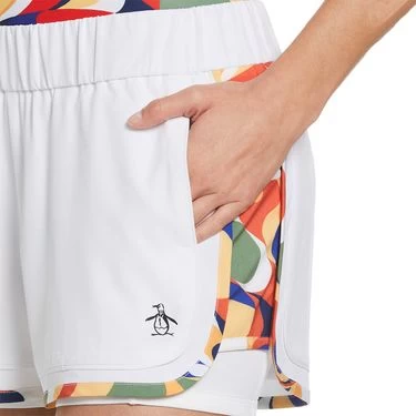 Penguin Abstract Printed Binding Short 4 Penguin Abstract Printed Binding Short - Image 2