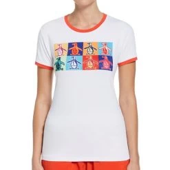 Penguin Pop Art Pete Performance Tee -Tennis Promotion Store O1KSD006 118
