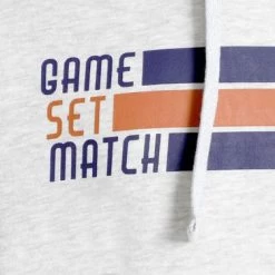 Quiet Please Retro Stripe Block Hoodie -Tennis Promotion Store QP120047 801 4