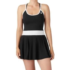 Fila La Finale Pleated Dress 7 Fila La Finale Pleated Dress -Tennis Promotion Store TW31C995 001