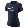 Nike Core Cotton Short Sleeve Womens Tee Shirt 2 Nike Core Cotton Short Sleeve Womens Tee Shirt -Tennis Promotion Store W11942 41S